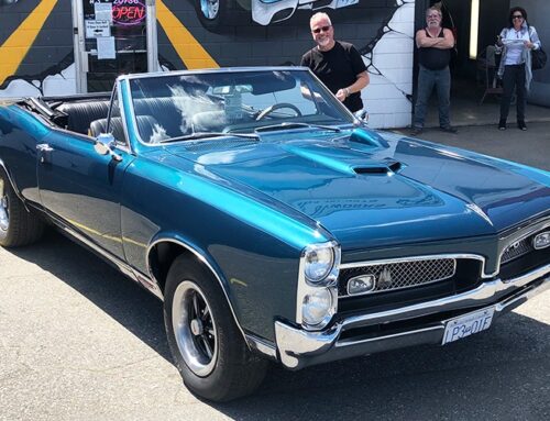 1967 Pontiac GTO Teal Blue Restoration