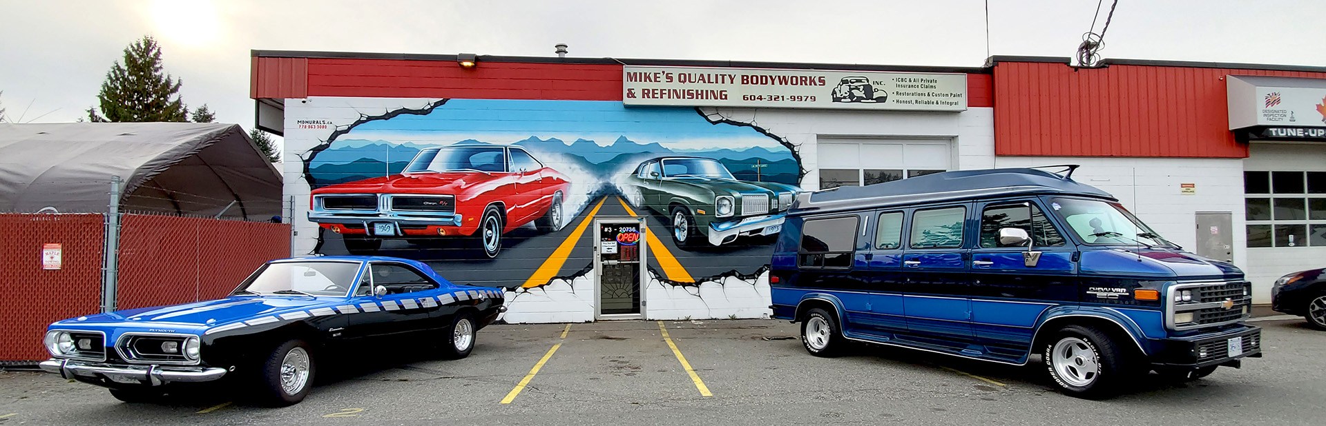 Mike's Quality Bodyworks Store Front Shop